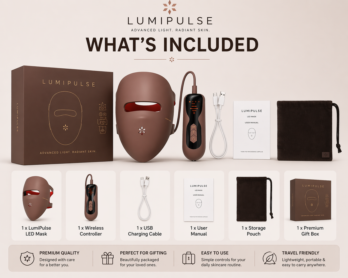 LumiPulse™ LED Face Mask for Clear, Youthful Skin
