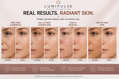 LumiPulse™ LED Face Mask for Clear, Youthful Skin